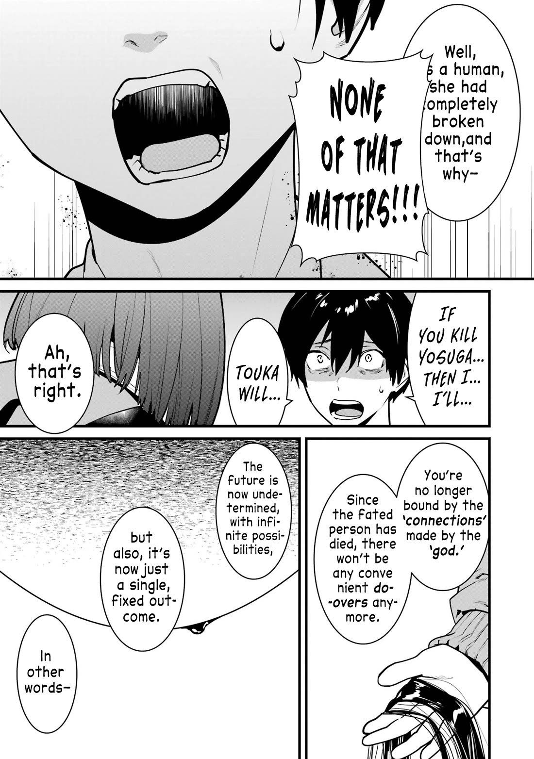 6-nin no Shinanai Shoujo to Kanarazu Shinu Unmei no Hito Chapter 15 - Page 13