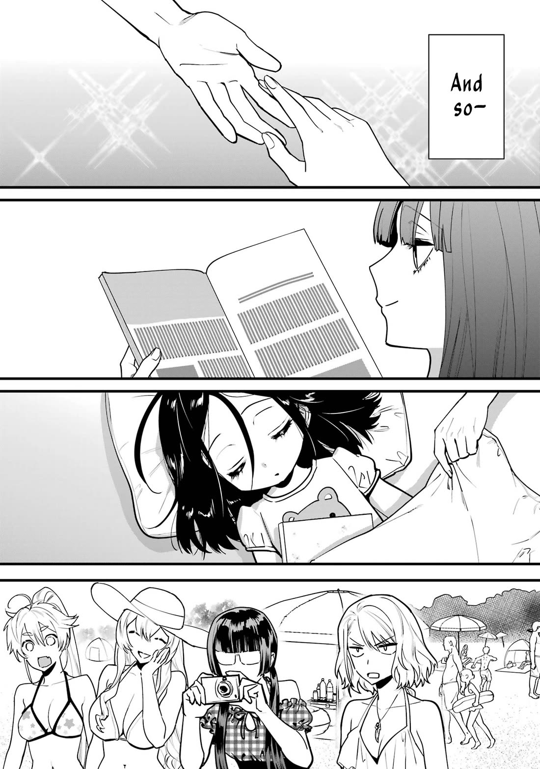 6-nin no Shinanai Shoujo to Kanarazu Shinu Unmei no Hito Chapter 15 - Page 51