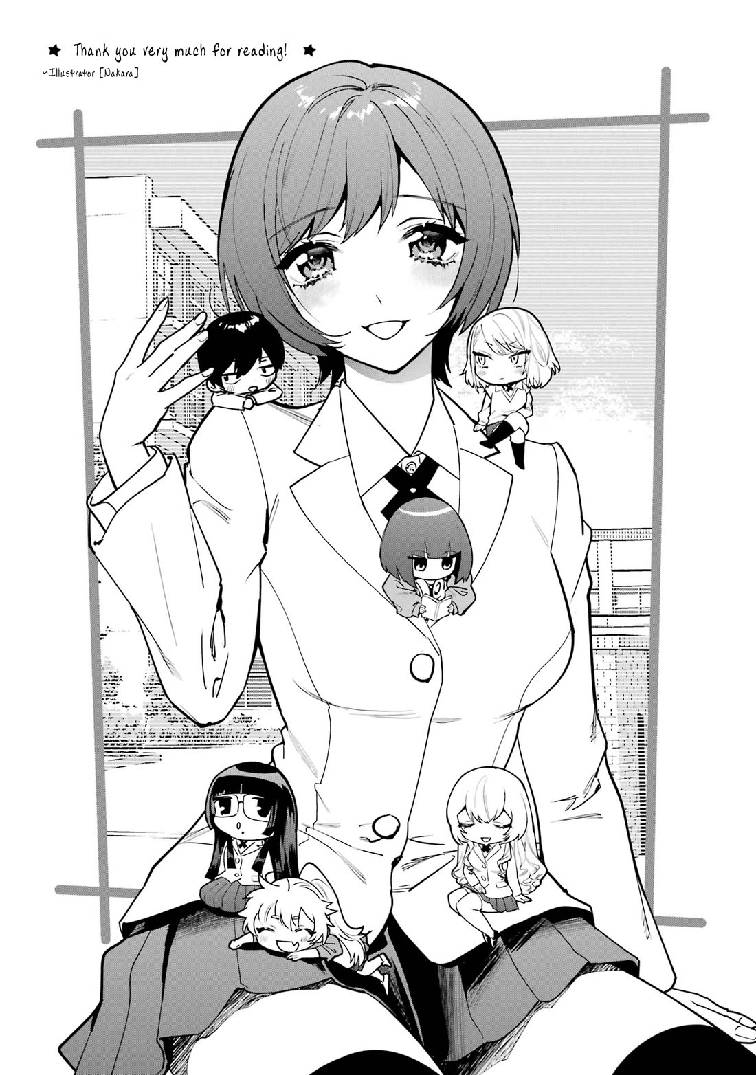 6-nin no Shinanai Shoujo to Kanarazu Shinu Unmei no Hito Chapter 15 - Page 55