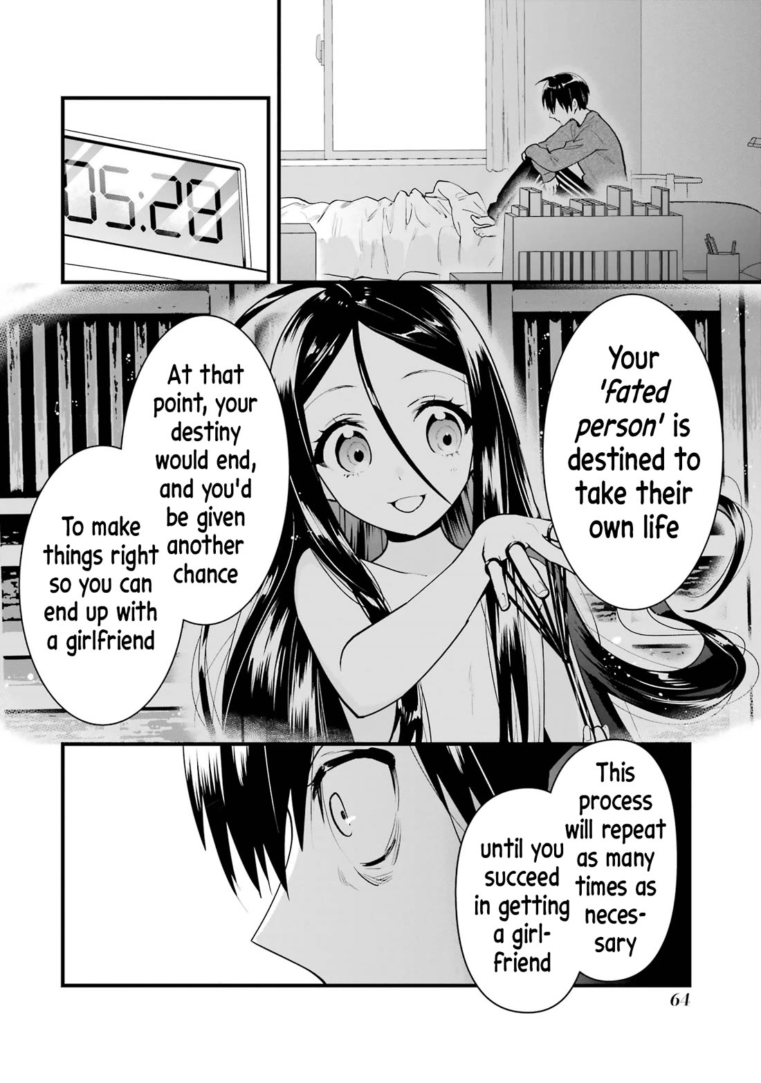 6-nin no Shinanai Shoujo to Kanarazu Shinu Unmei no Hito Chapter 2 - Page 2