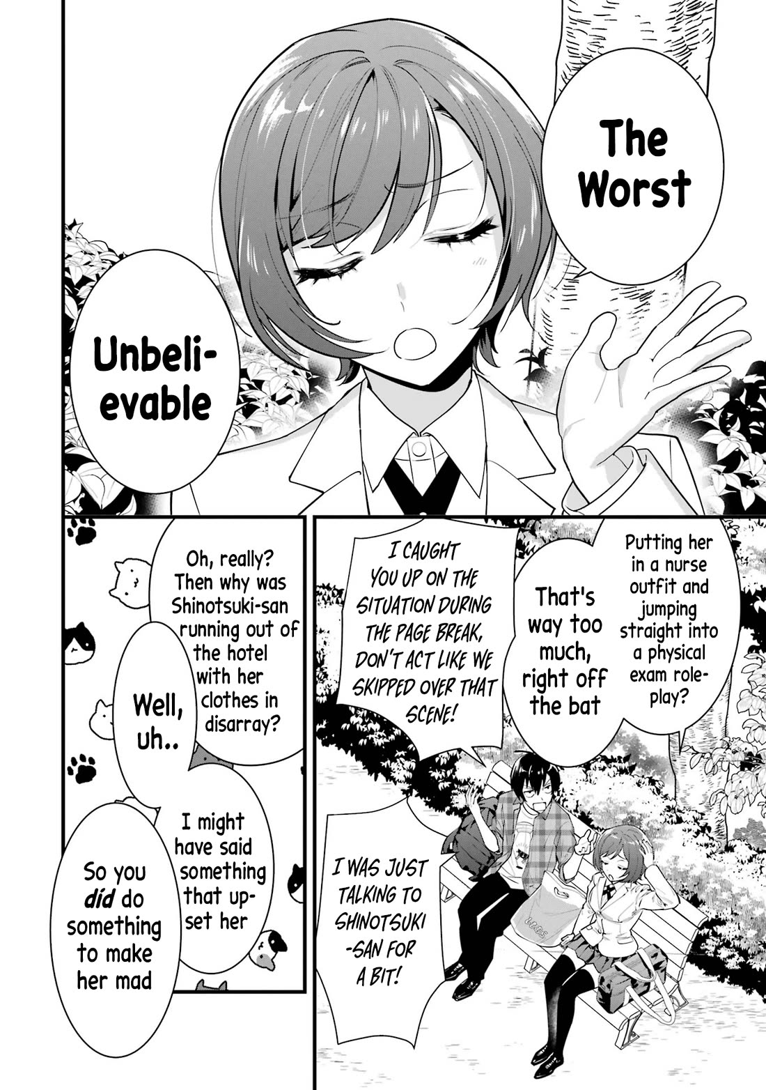 6-nin no Shinanai Shoujo to Kanarazu Shinu Unmei no Hito Chapter 2 - Page 36