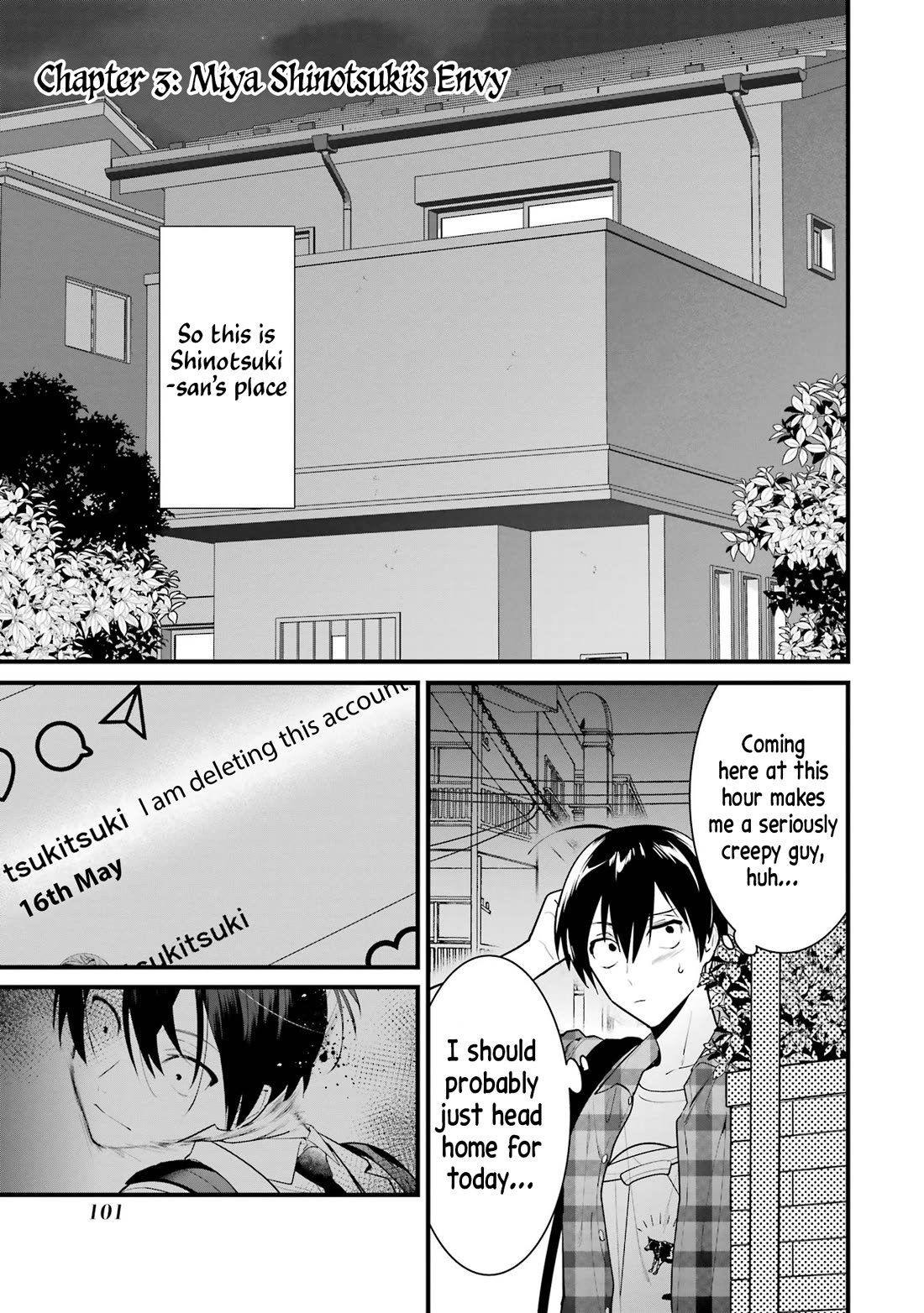 6-nin no Shinanai Shoujo to Kanarazu Shinu Unmei no Hito Chapter 3 - Page 1