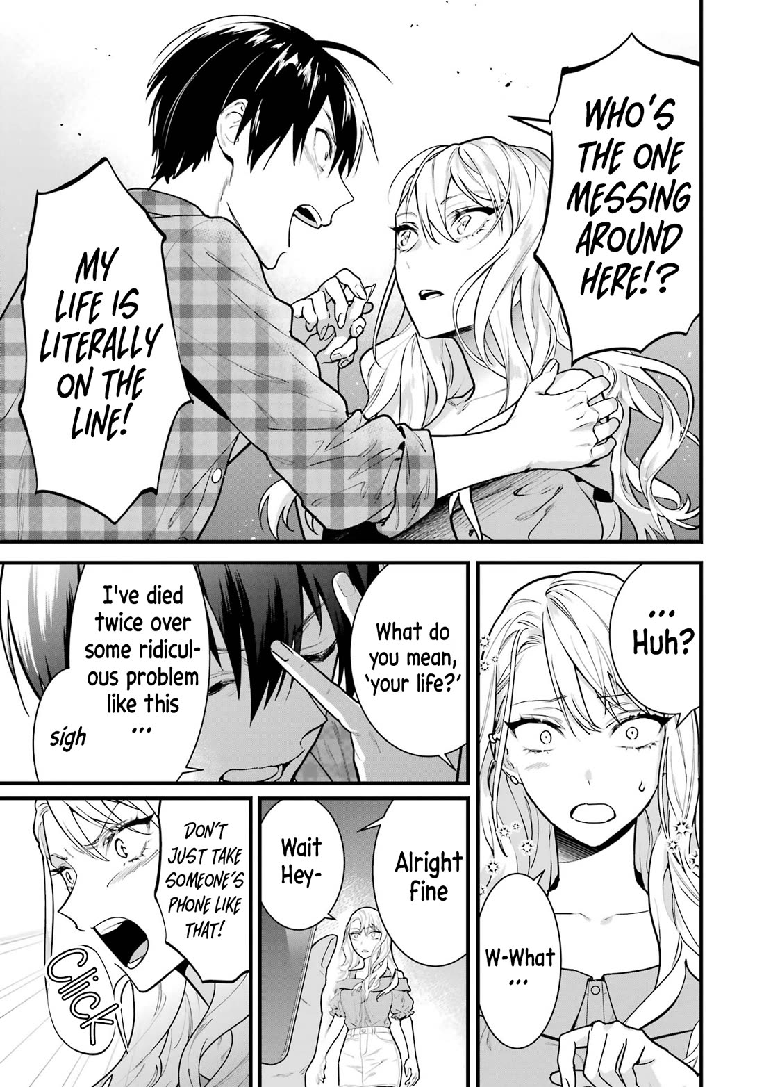 6-nin no Shinanai Shoujo to Kanarazu Shinu Unmei no Hito Chapter 3 - Page 13