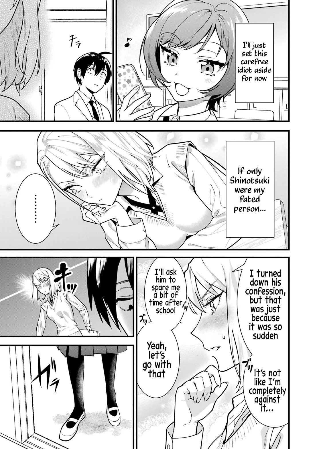 6-nin no Shinanai Shoujo to Kanarazu Shinu Unmei no Hito Chapter 4 - Page 9