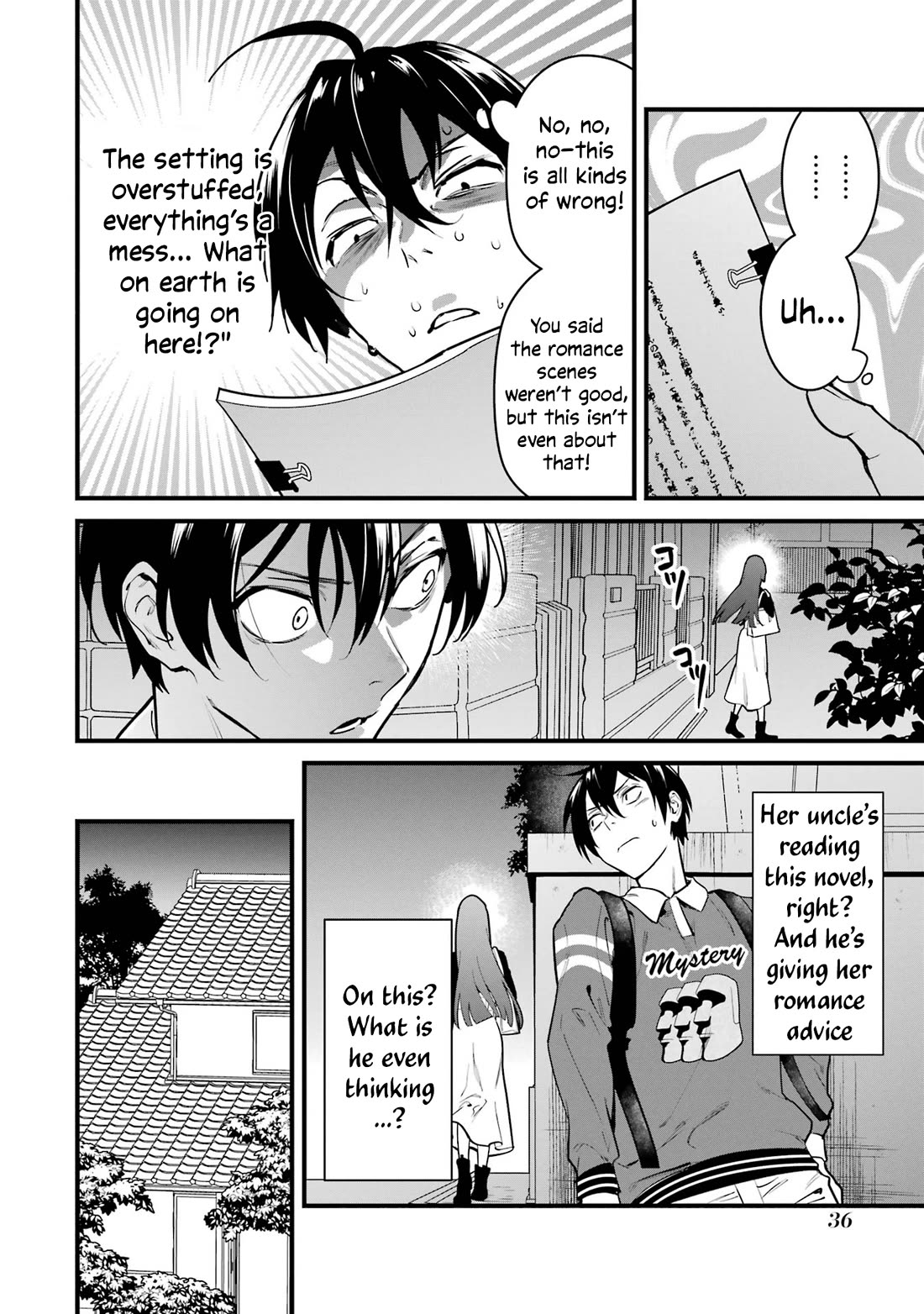 6-nin no Shinanai Shoujo to Kanarazu Shinu Unmei no Hito Chapter 5 - Page 38
