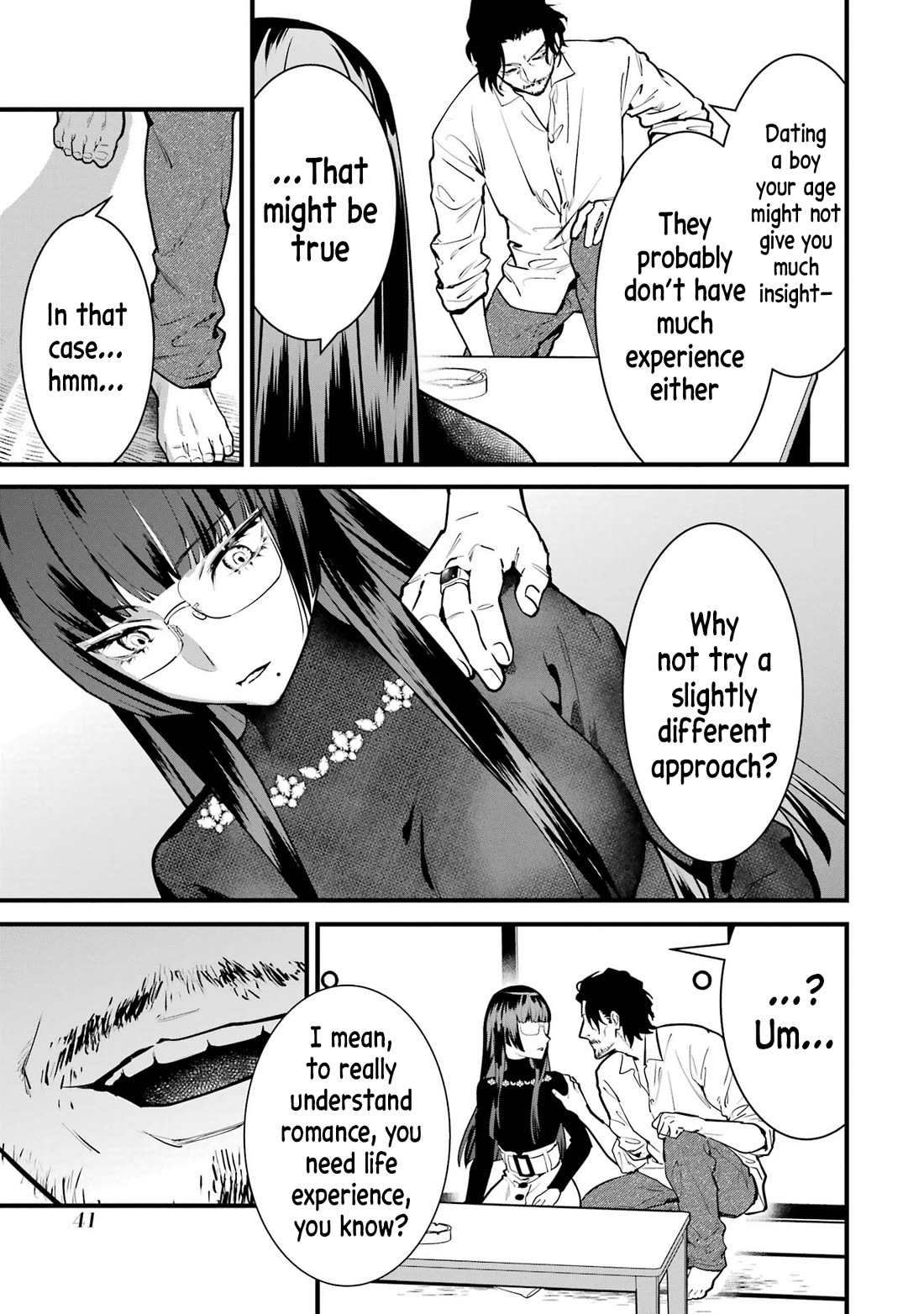 6-nin no Shinanai Shoujo to Kanarazu Shinu Unmei no Hito Chapter 5 - Page 43