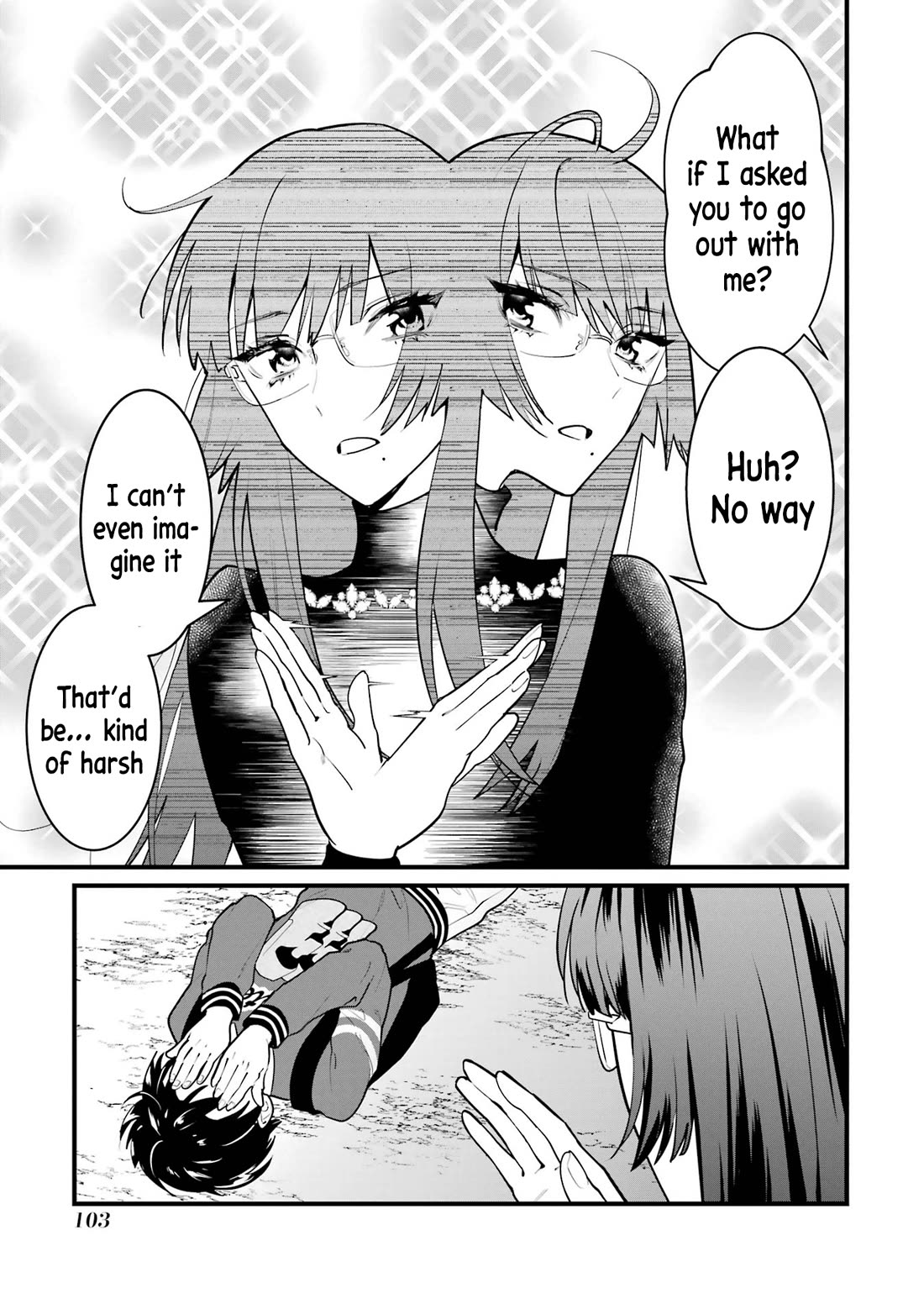 6-nin no Shinanai Shoujo to Kanarazu Shinu Unmei no Hito Chapter 7 - Page 21