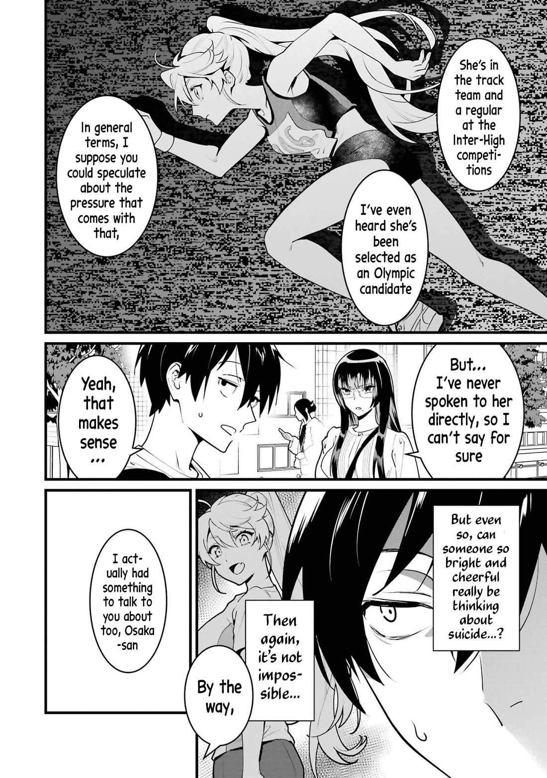 6-nin no Shinanai Shoujo to Kanarazu Shinu Unmei no Hito Chapter 8 - Page 34