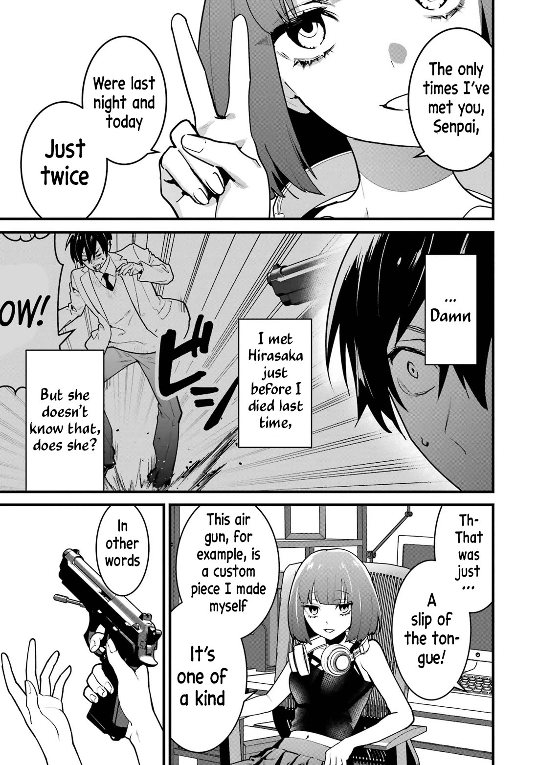 6-nin no Shinanai Shoujo to Kanarazu Shinu Unmei no Hito Chapter 9 - Page 41