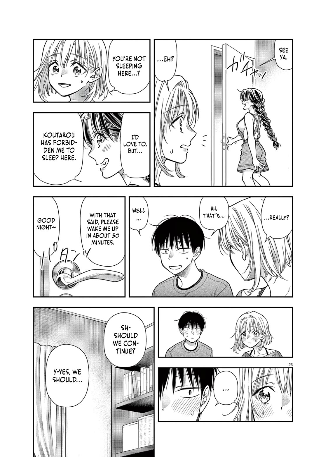 7-dai Tatarimasu no de Hayaku Kekkon shite Kudasai! Chapter 12 - Page 23