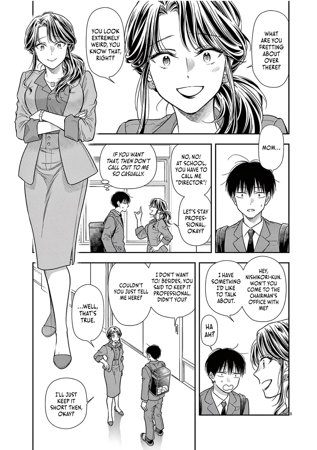 7-dai Tatarimasu no de Hayaku Kekkon shite Kudasai! Chapter 8 - Page 7