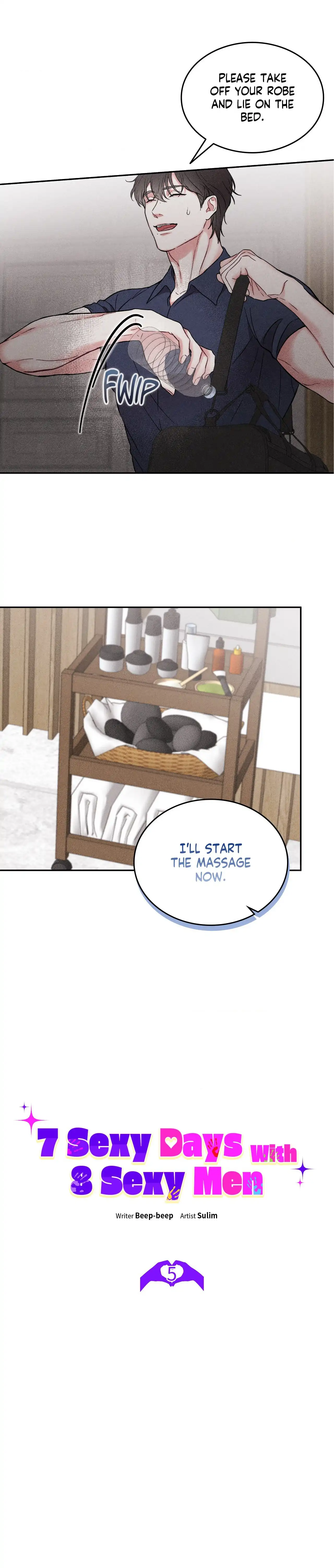 7 Sexy Days With 8 Sexy Men Chapter 5 - Page 8
