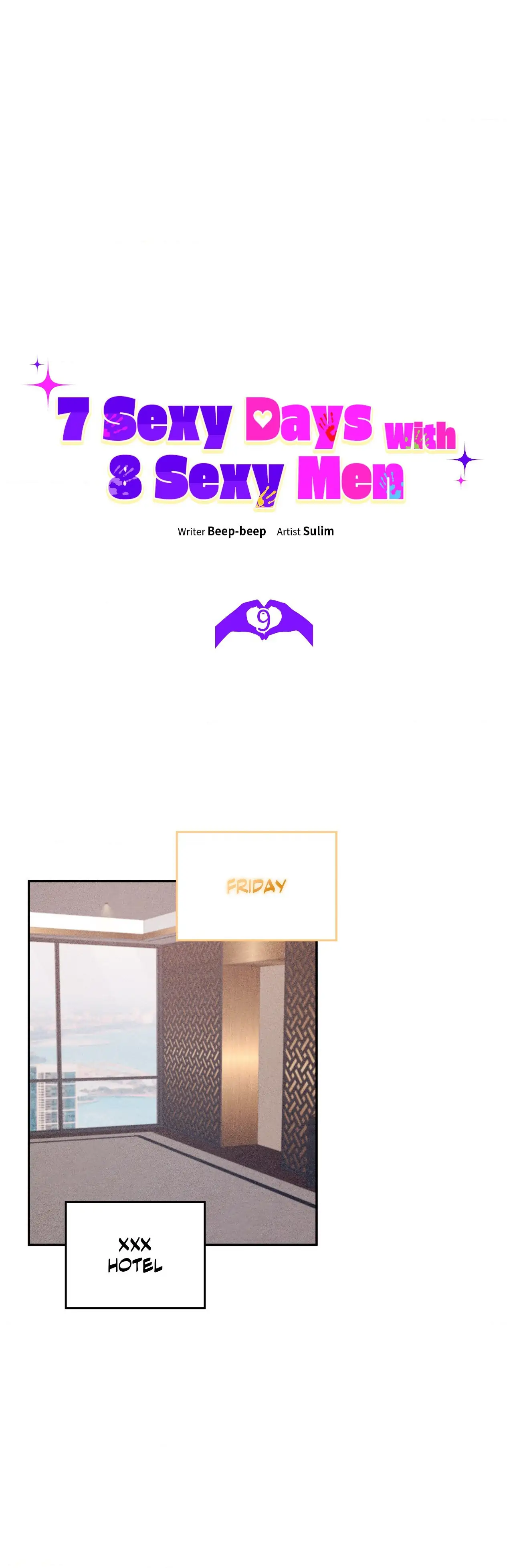 7 Sexy Days With 8 Sexy Men Chapter 9 - Page 1