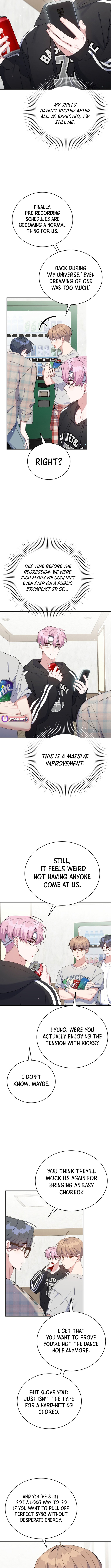 A Blank Slate Regression for the Idol That Lost His Original Mindset Chapter 54 - Page 3