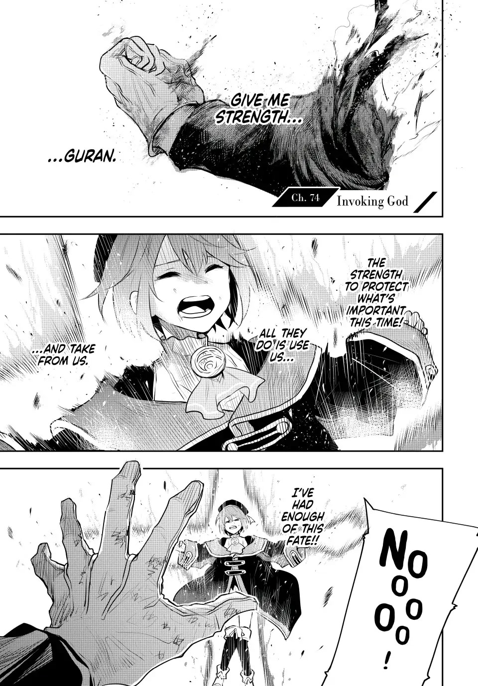 A Court Magician, Who Was Focused on Supportive Magic Because His Allies Were Too Weak, Aims to Become the Strongest After Being Banished Chapter 74 - Page 0