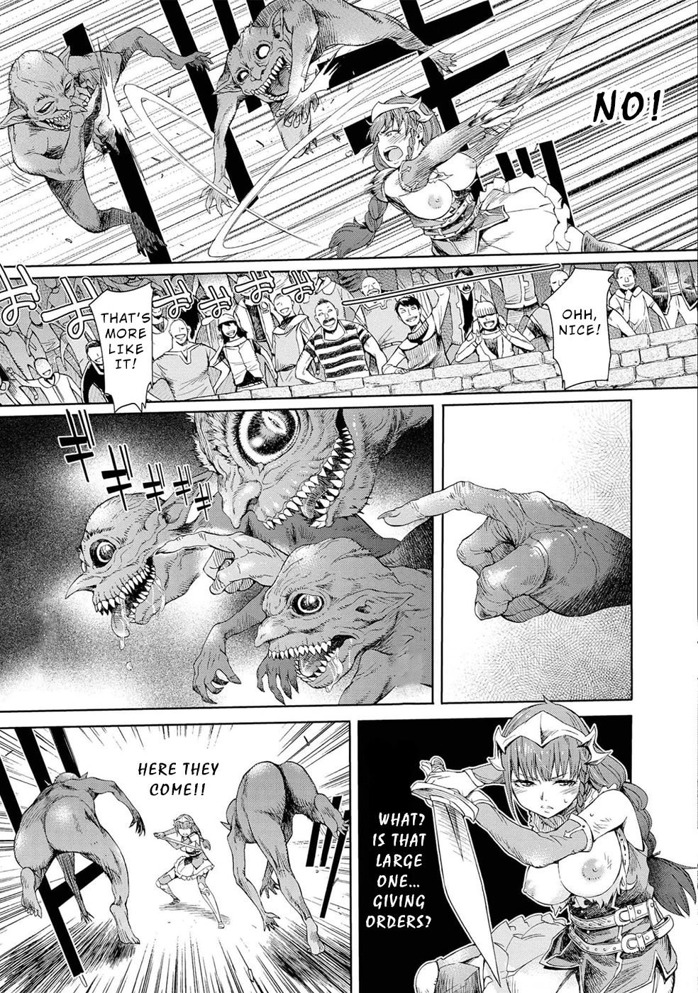 A Female Warrior Who Fell to the Goblin Kingdom Chapter 1 - Page 14