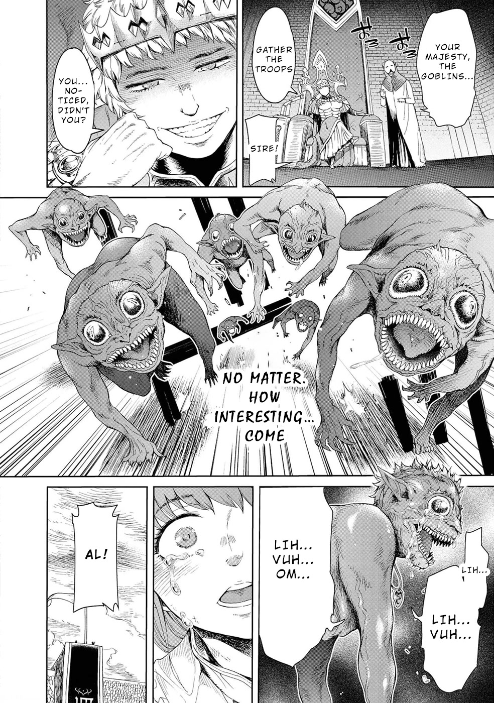 A Female Warrior Who Fell to the Goblin Kingdom Chapter 1 - Page 23