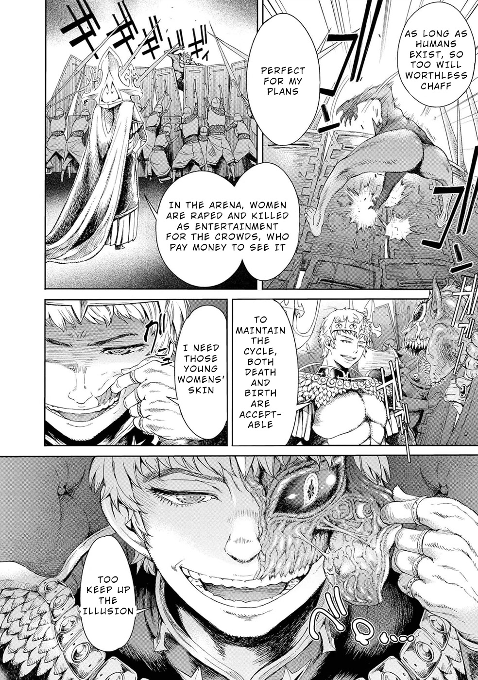 A Female Warrior Who Fell to the Goblin Kingdom Chapter 1 - Page 25