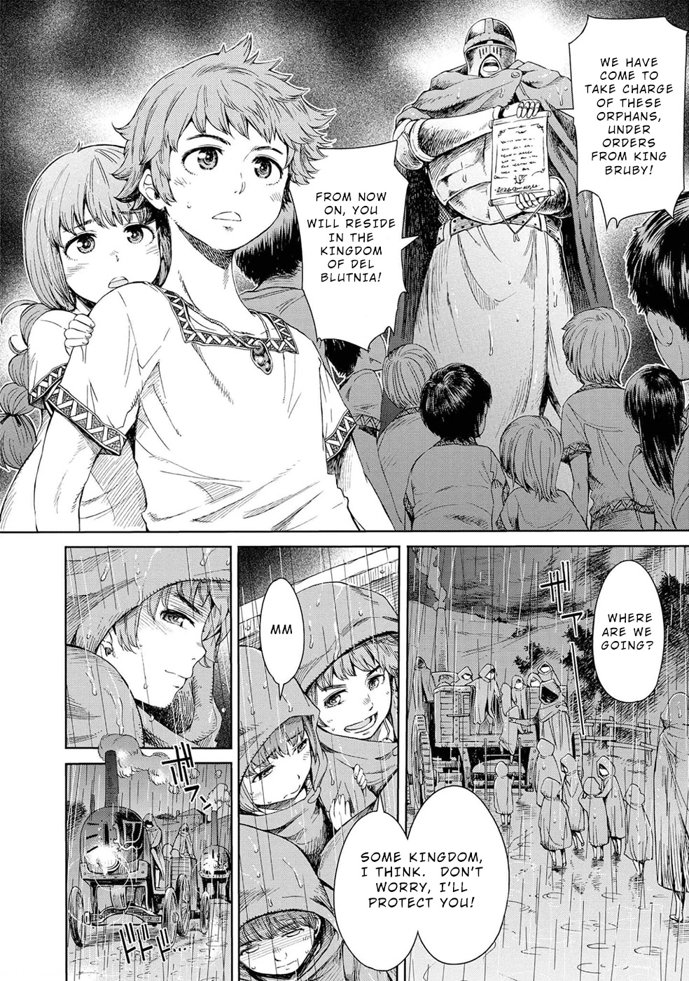 A Female Warrior Who Fell to the Goblin Kingdom Chapter 1 - Page 3