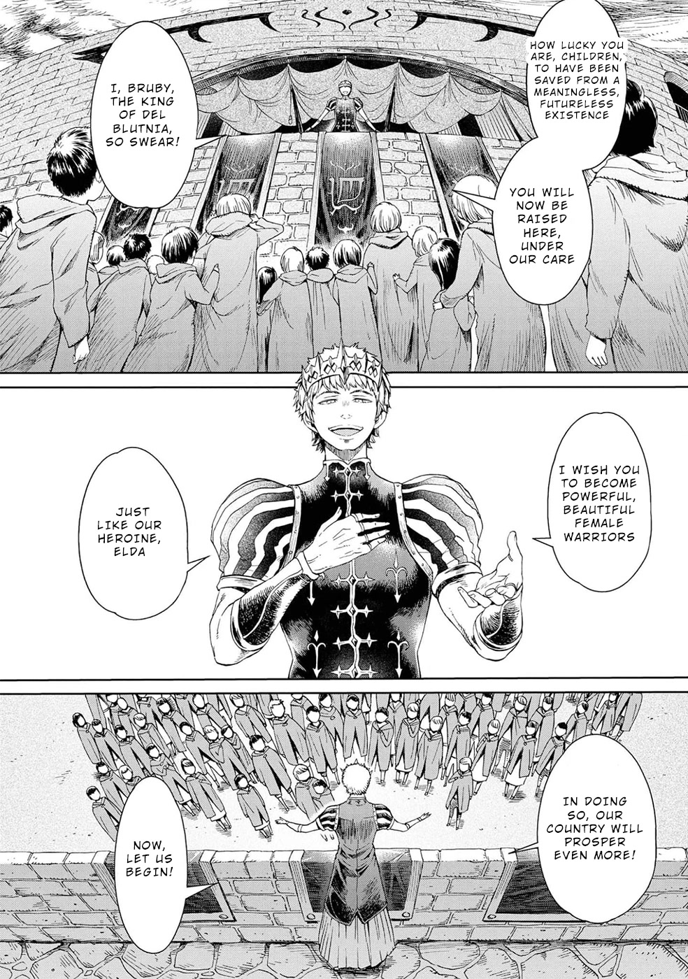 A Female Warrior Who Fell to the Goblin Kingdom Chapter 1 - Page 5
