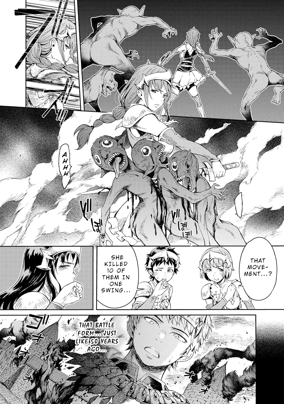 A Female Warrior Who Fell to the Goblin Kingdom Chapter 2 - Page 22