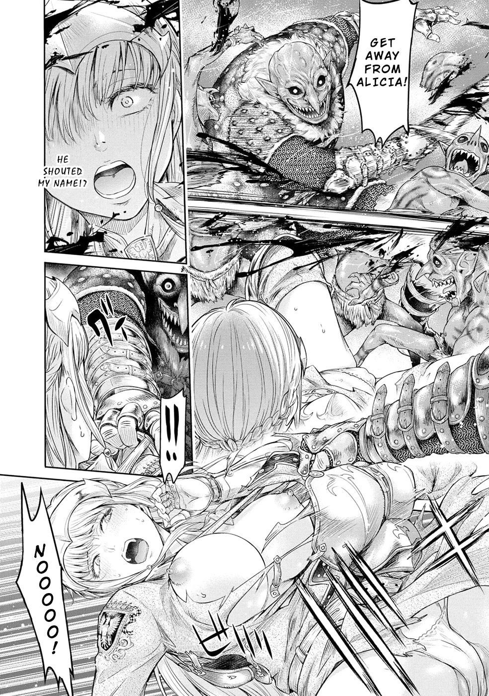 A Female Warrior Who Fell to the Goblin Kingdom Chapter 7 - Page 34