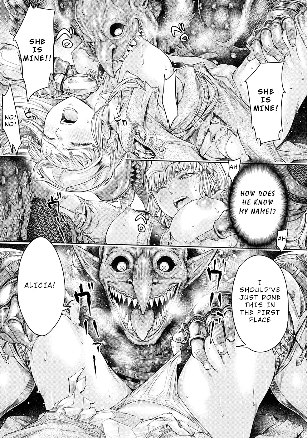 A Female Warrior Who Fell to the Goblin Kingdom Chapter 7 - Page 35