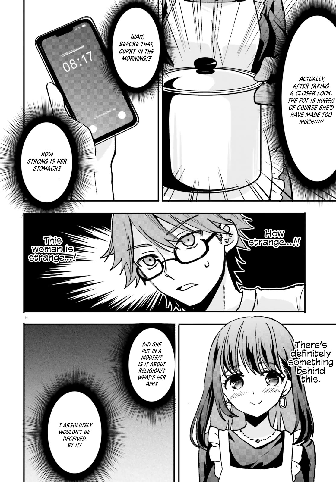 A Man Who Never Be Tempted VS A Girl Who Tempt Perfectly Chapter 1 - Page 14