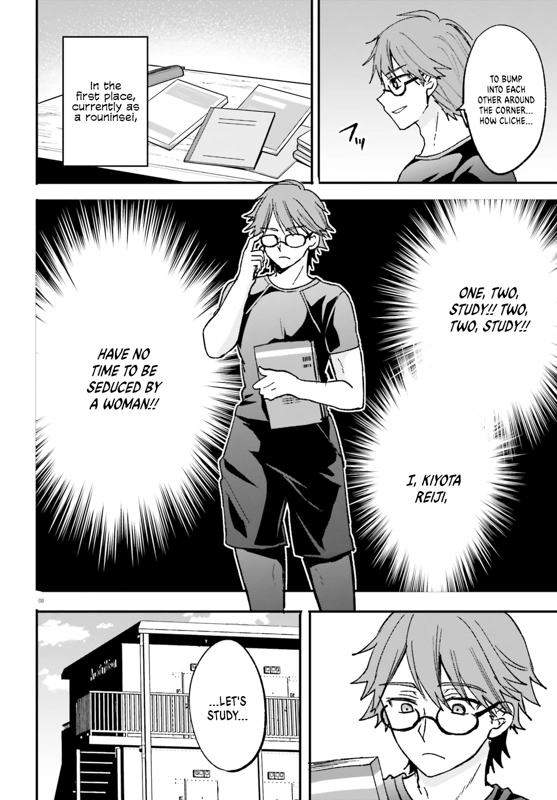 A Man Who Never Be Tempted VS A Girl Who Tempt Perfectly Chapter 1 - Page 8