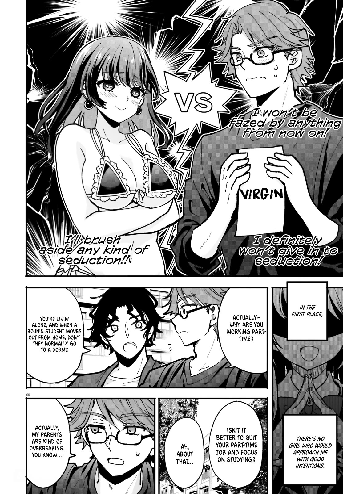 A Man Who Never Be Tempted VS A Girl Who Tempt Perfectly Chapter 5 - Page 6