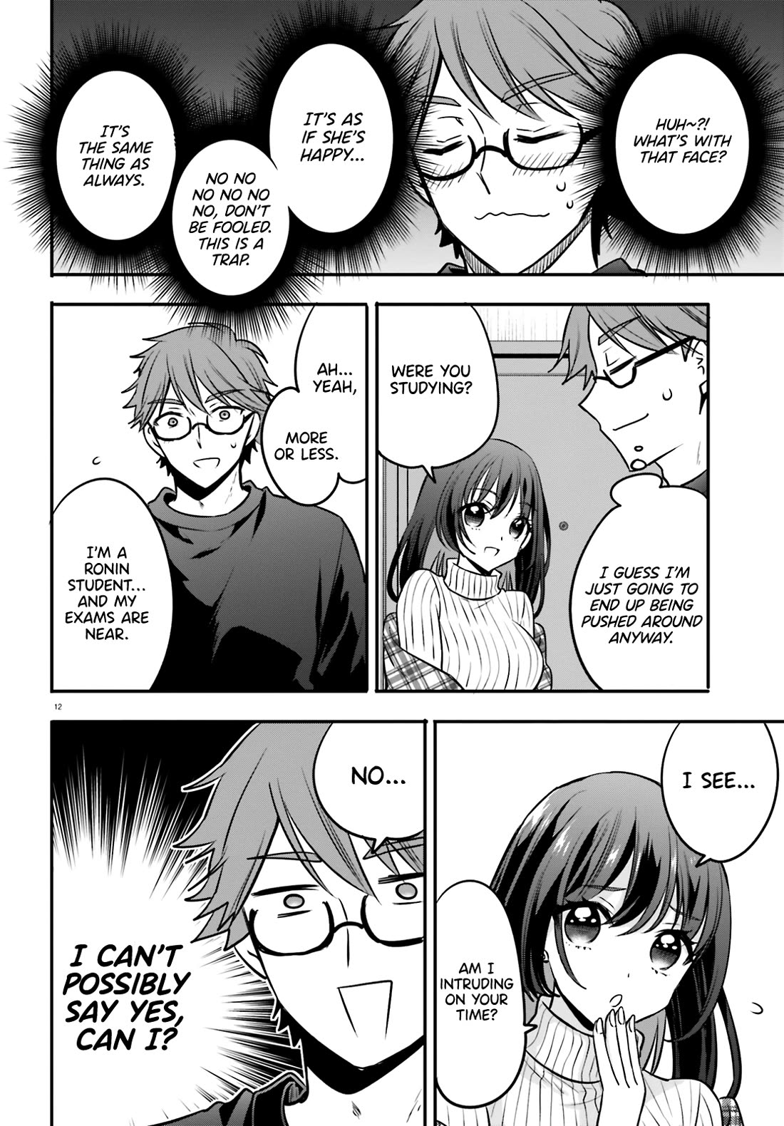 A Man Who Never Be Tempted VS A Girl Who Tempt Perfectly Chapter 8 - Page 12