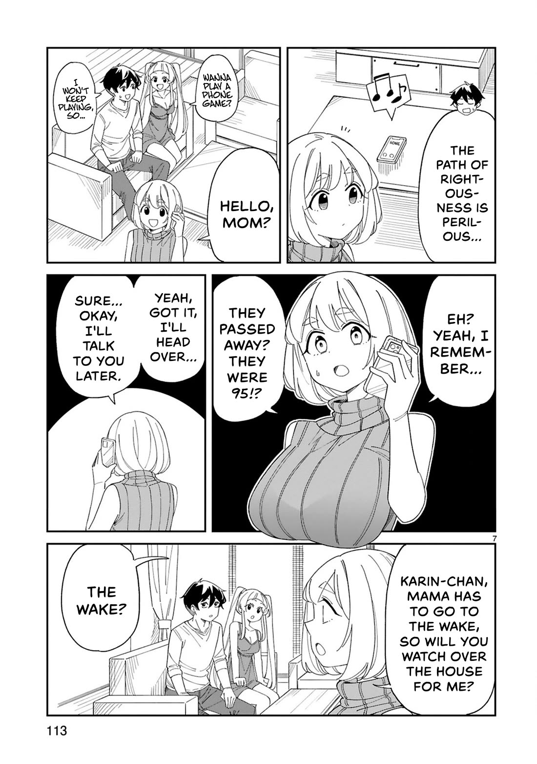 A Mother in Her 30s Like Me Is Alright? Chapter 33 - Page 7
