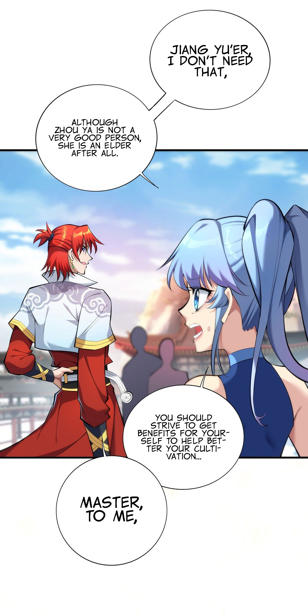 A Mouthful of My Loli Master’s Milk Makes Me Unparalleled Chapter 24 - Page 22
