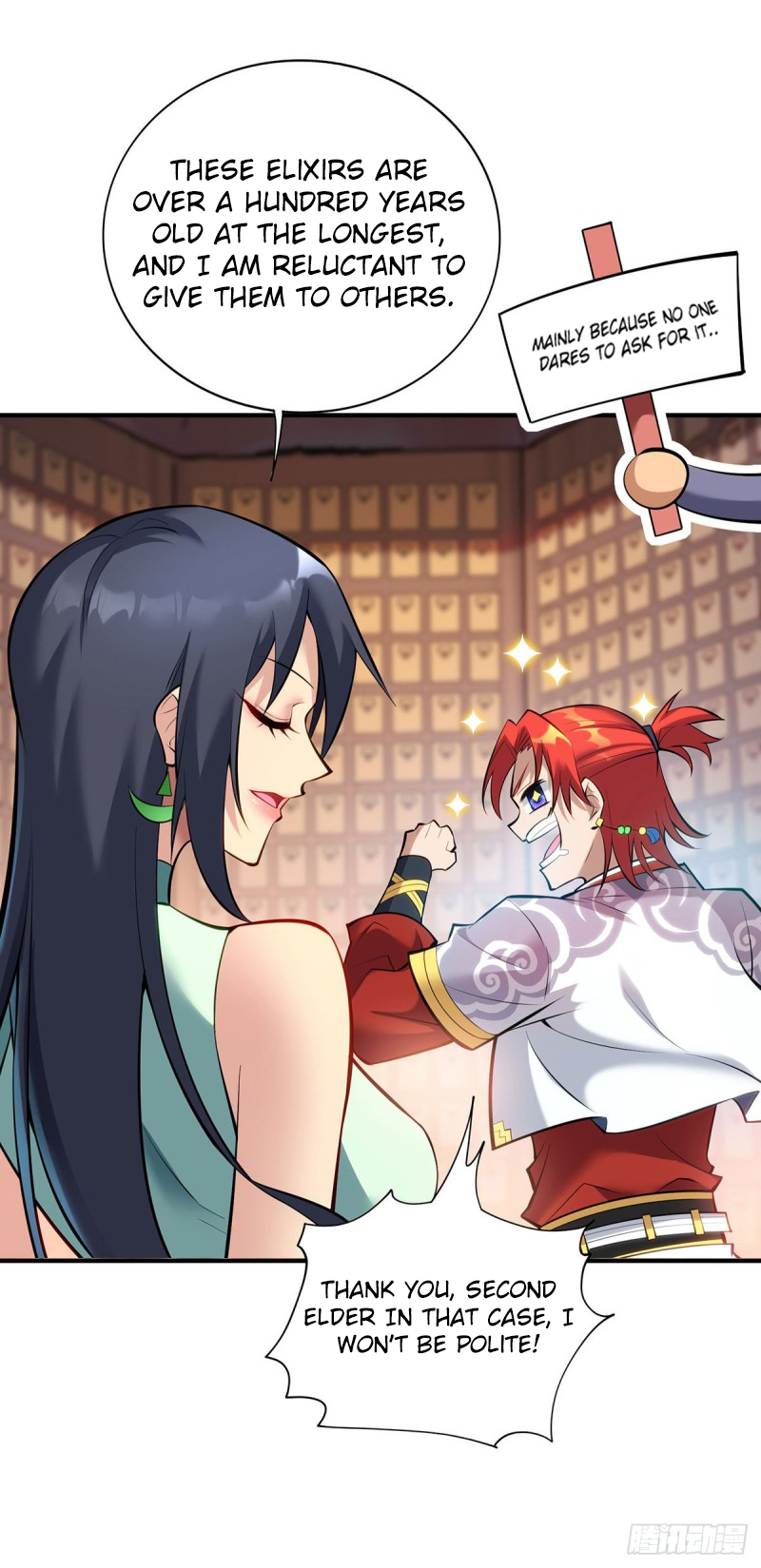 A Mouthful of My Loli Master’s Milk Makes Me Unparalleled Chapter 26 - Page 23