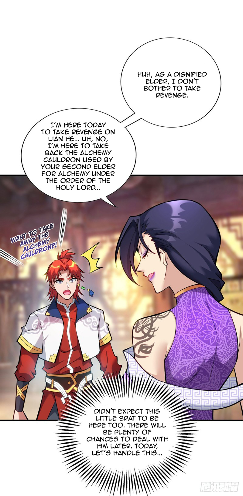 A Mouthful of My Loli Master’s Milk Makes Me Unparalleled Chapter 28 - Page 21