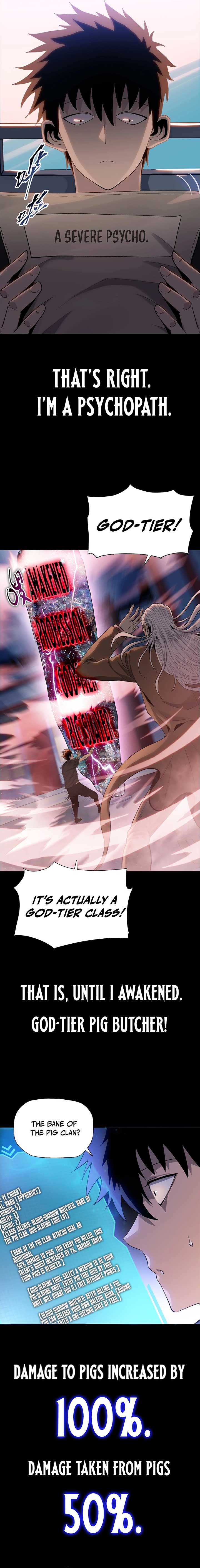 A Pig-Slaughtering Knife Cutting Through All Realms – Makes Sense, Right? Chapter 0 - Page 1