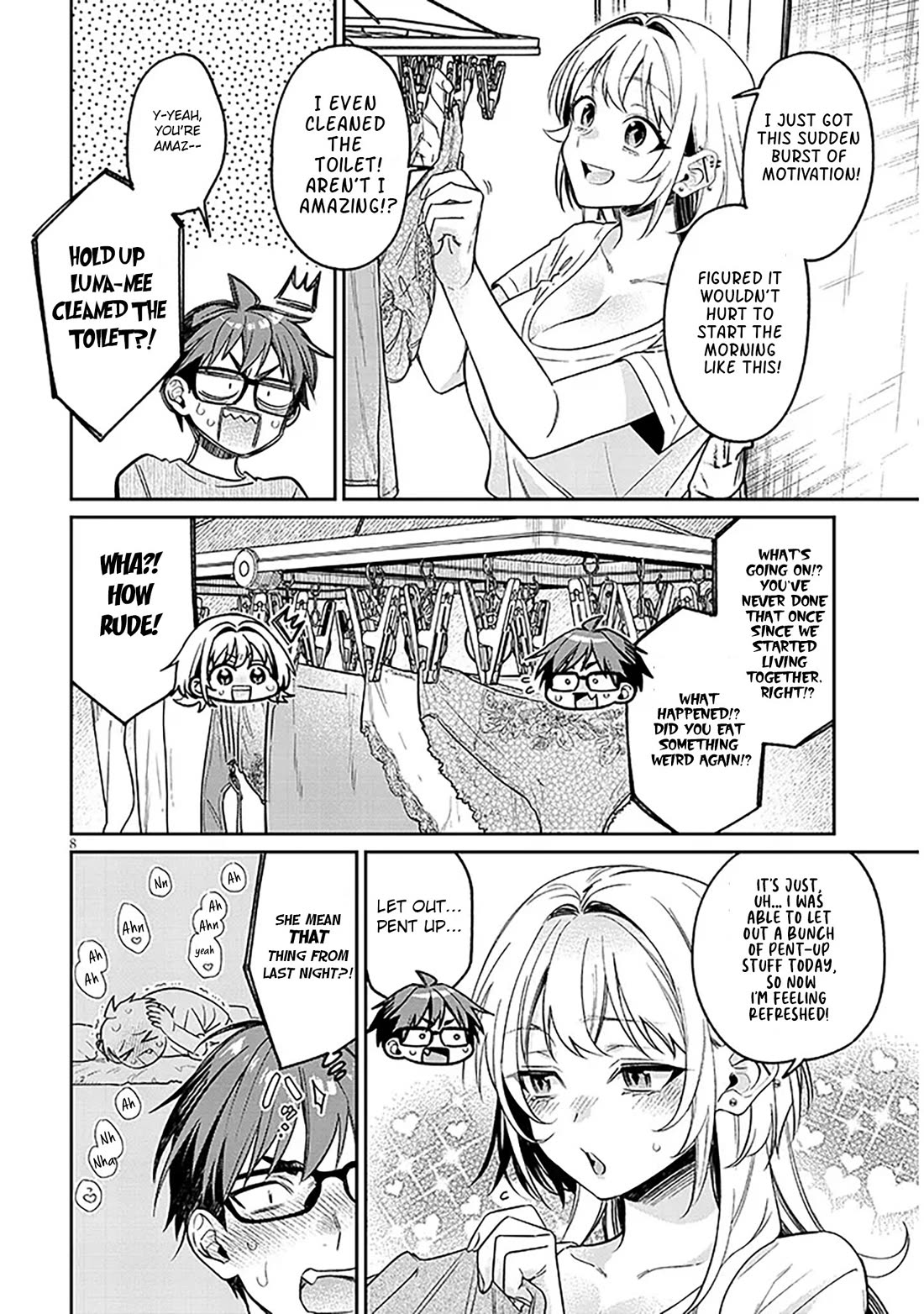 A Quirky Girl Is Inviting Me to Bed Chapter 15.1 - Page 8