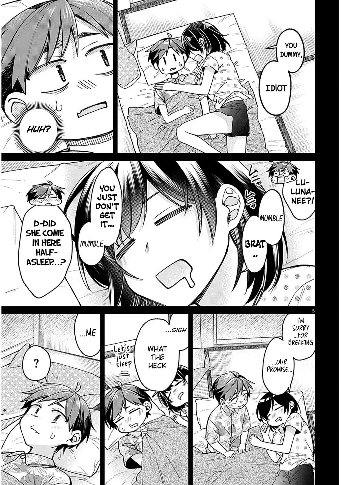 A Quirky Girl Is Inviting Me to Bed Chapter 4.5 - Page 4