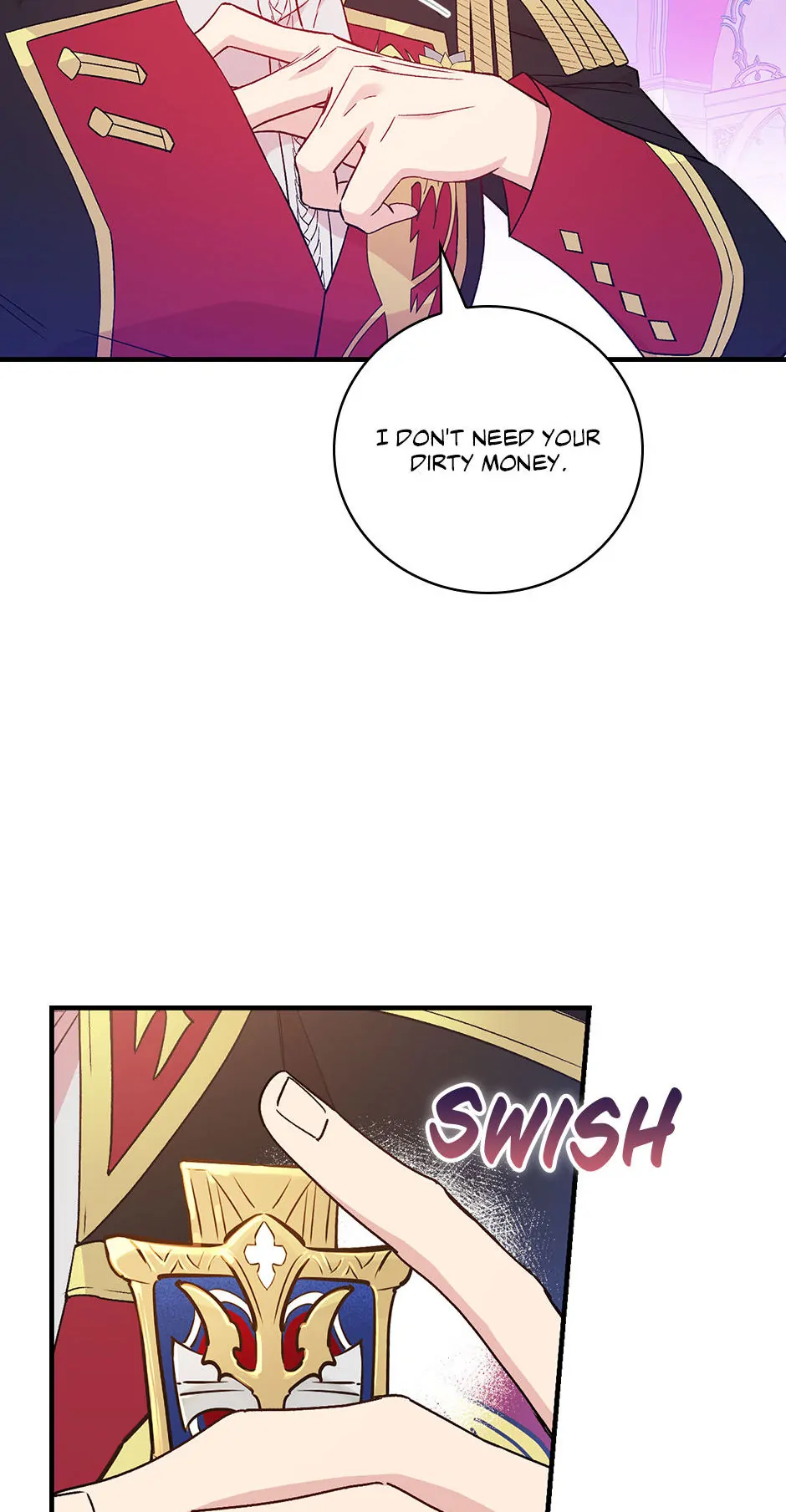 A Red Knight Does Not Blindly Follow Money Chapter 110 - Page 9