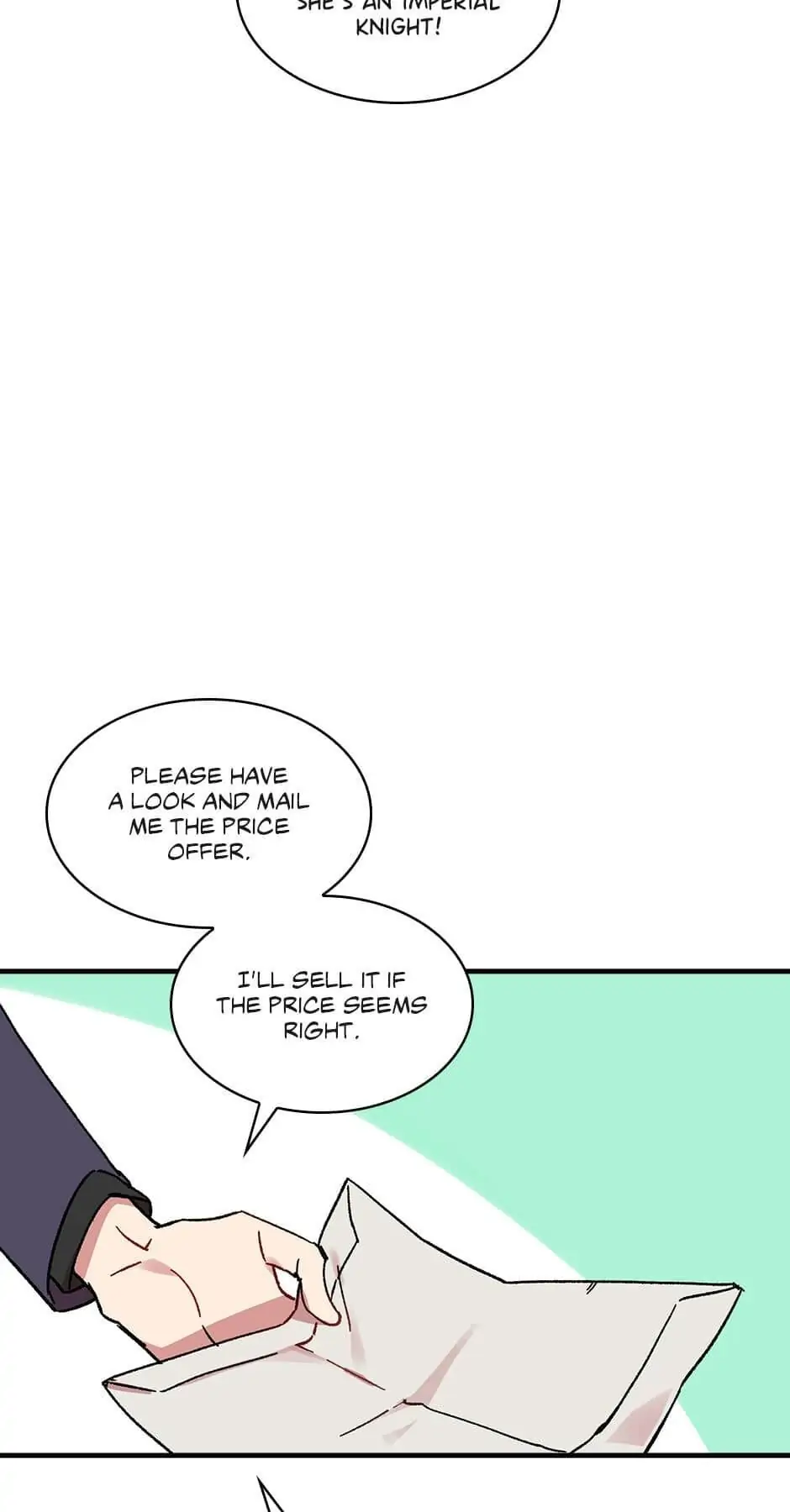 A Red Knight Does Not Blindly Follow Money Chapter 4 - Page 10