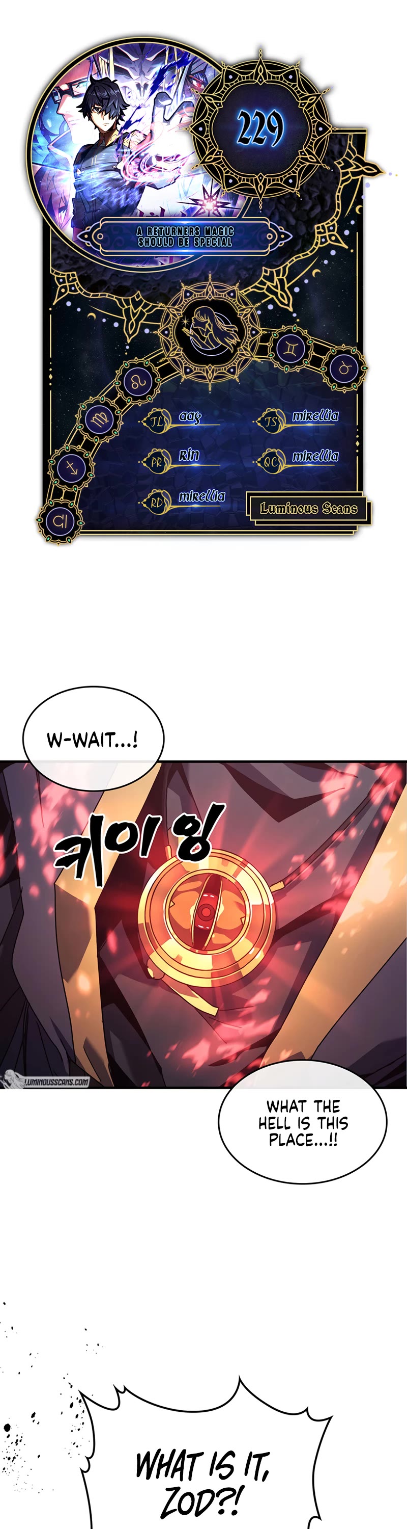 A Returner’s Magic Should Be Special Chapter 229 - Page 0
