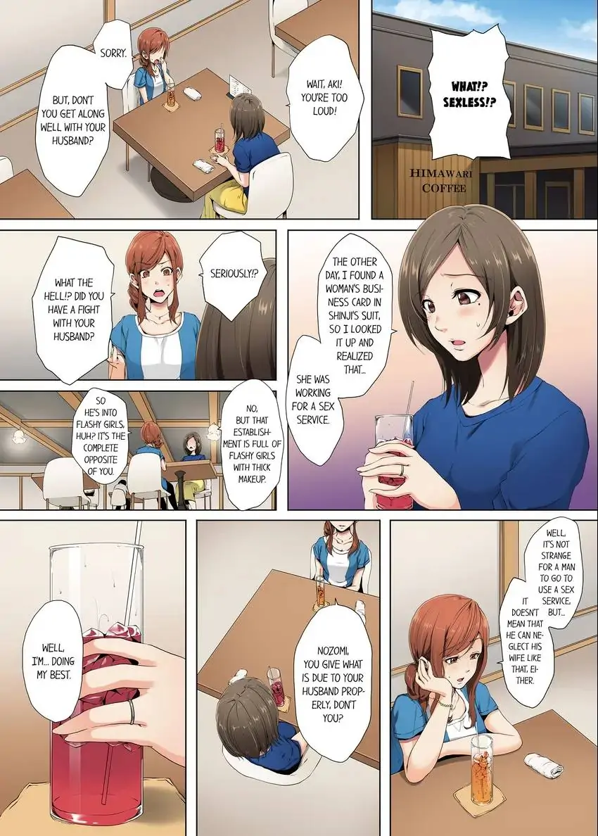 A Sexless Wife Finds Pleasures in a Sexual Beauty Treatment and Cums Again and Again Chapter 1 - Page 2