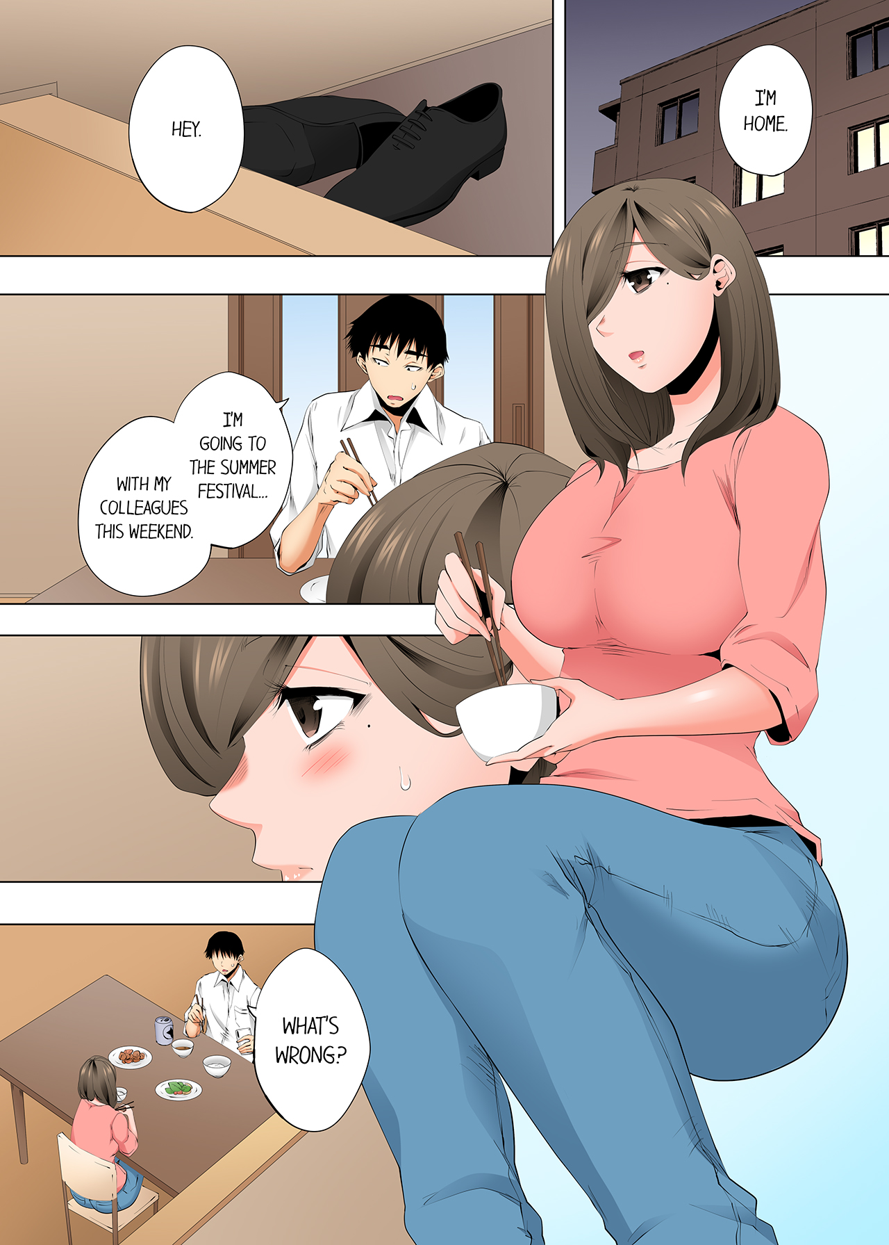 A Sexless Wife Finds Pleasures in a Sexual Beauty Treatment and Cums Again and Again Chapter 100 - Page 7