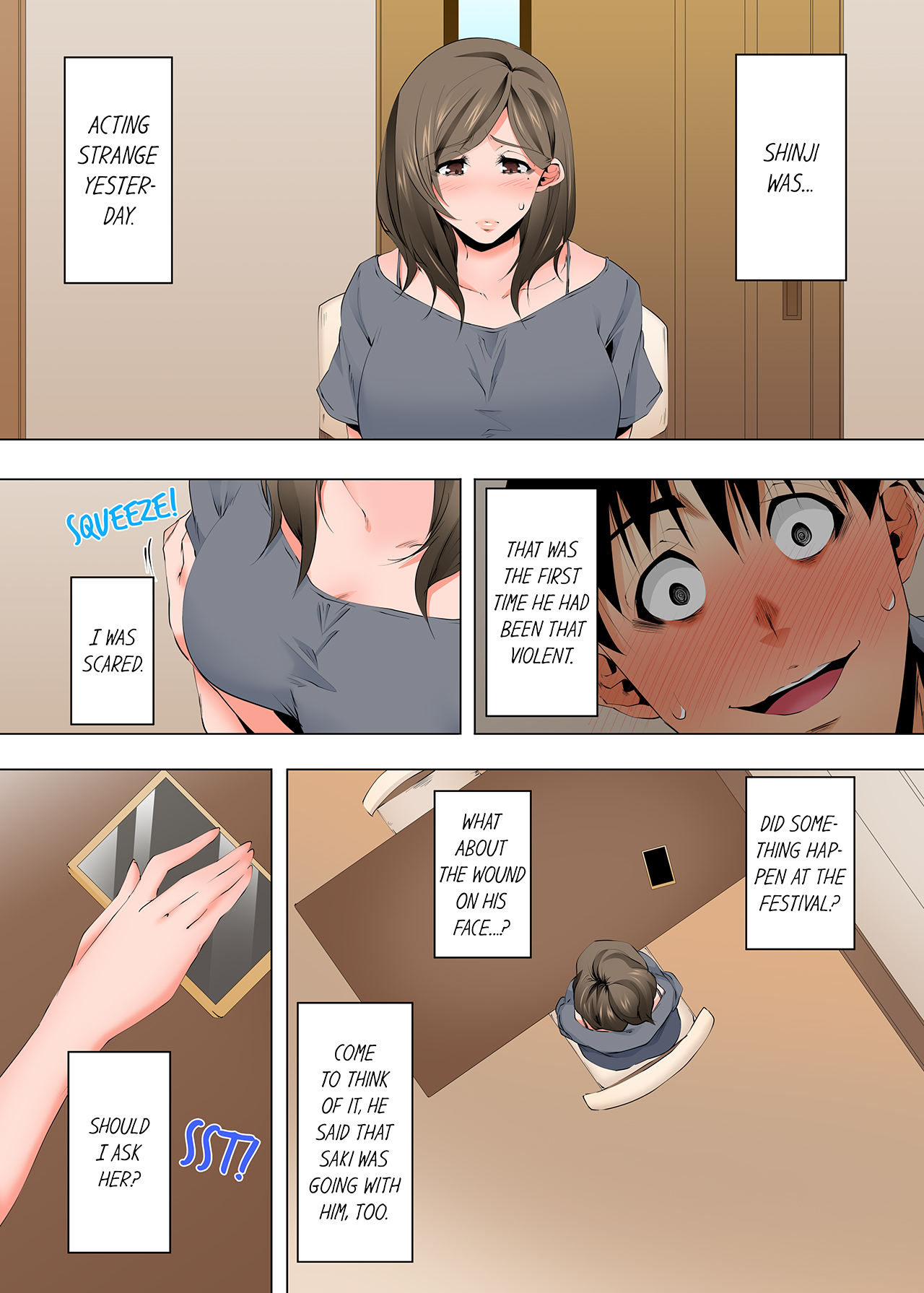 A Sexless Wife Finds Pleasures in a Sexual Beauty Treatment and Cums Again and Again Chapter 106 - Page 8
