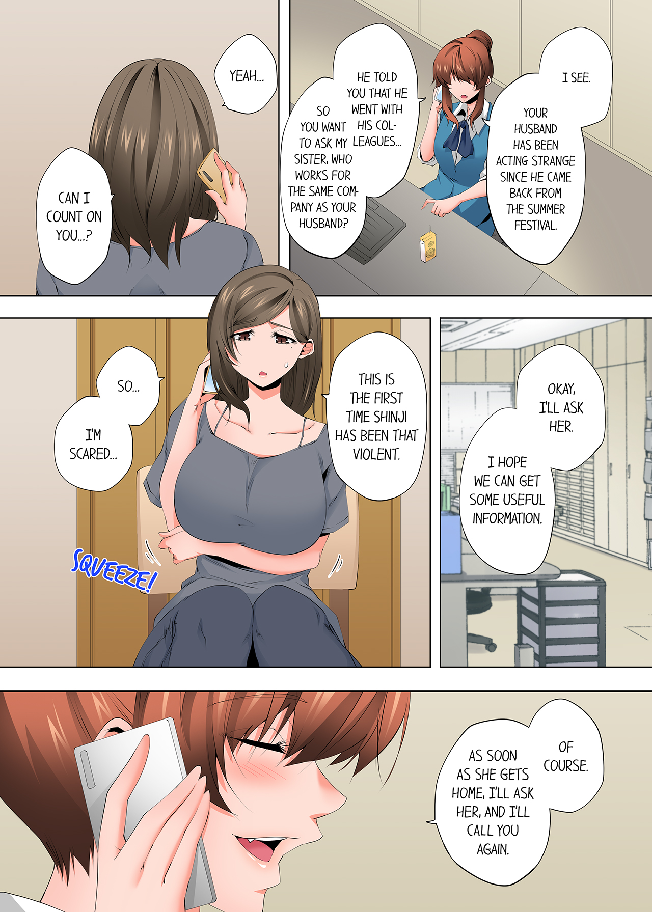 A Sexless Wife Finds Pleasures in a Sexual Beauty Treatment and Cums Again and Again Chapter 107 - Page 2