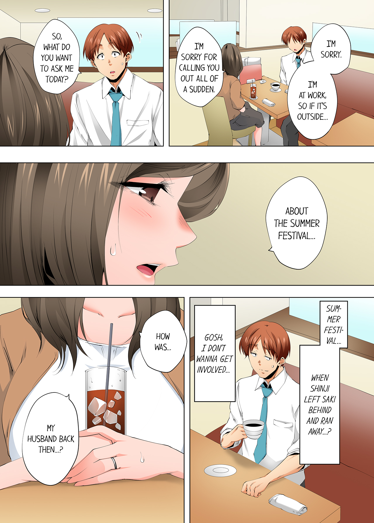 A Sexless Wife Finds Pleasures in a Sexual Beauty Treatment and Cums Again and Again Chapter 109 - Page 2
