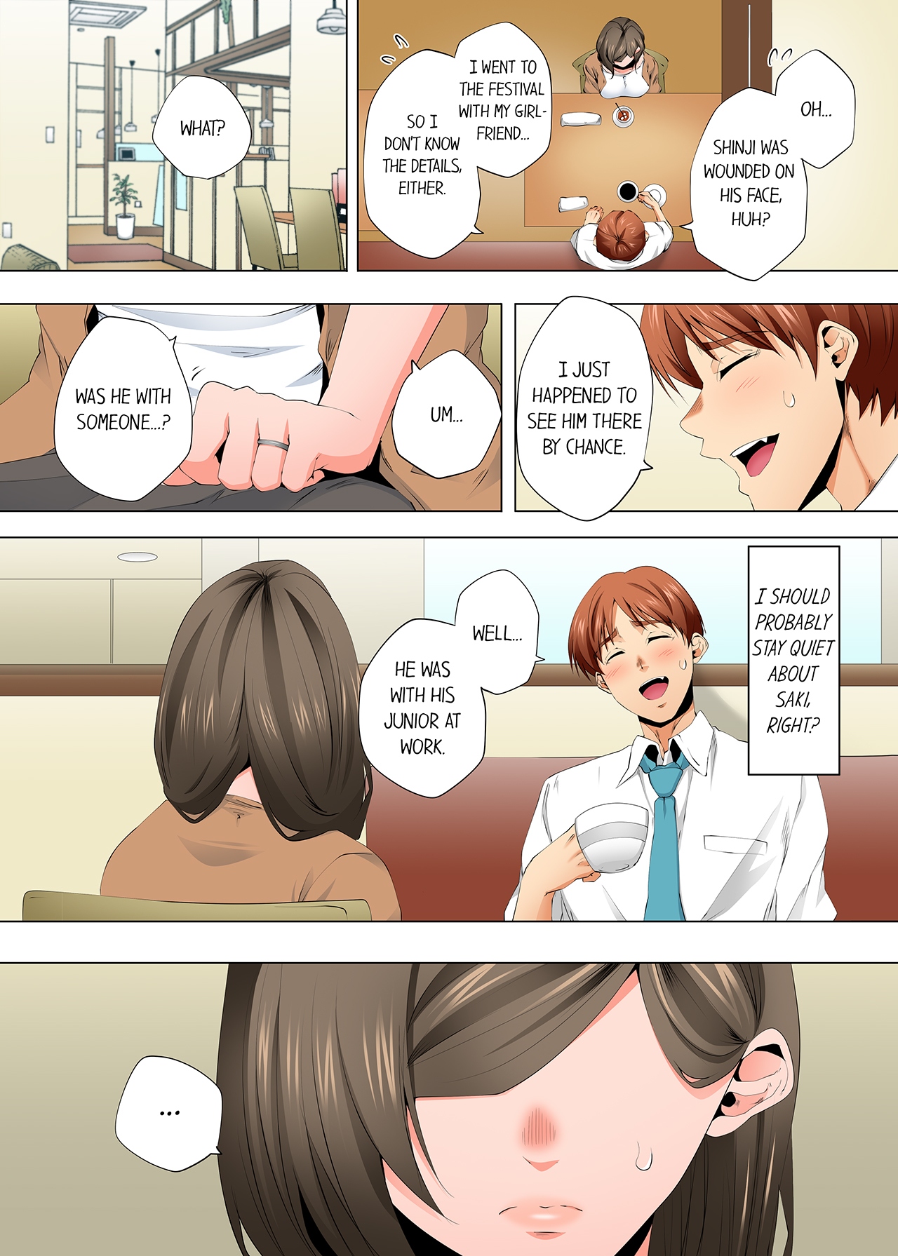 A Sexless Wife Finds Pleasures in a Sexual Beauty Treatment and Cums Again and Again Chapter 109 - Page 3
