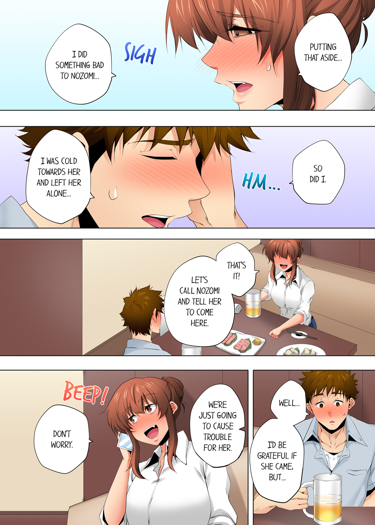 A Sexless Wife Finds Pleasures in a Sexual Beauty Treatment and Cums Again and Again Chapter 113 - Page 7
