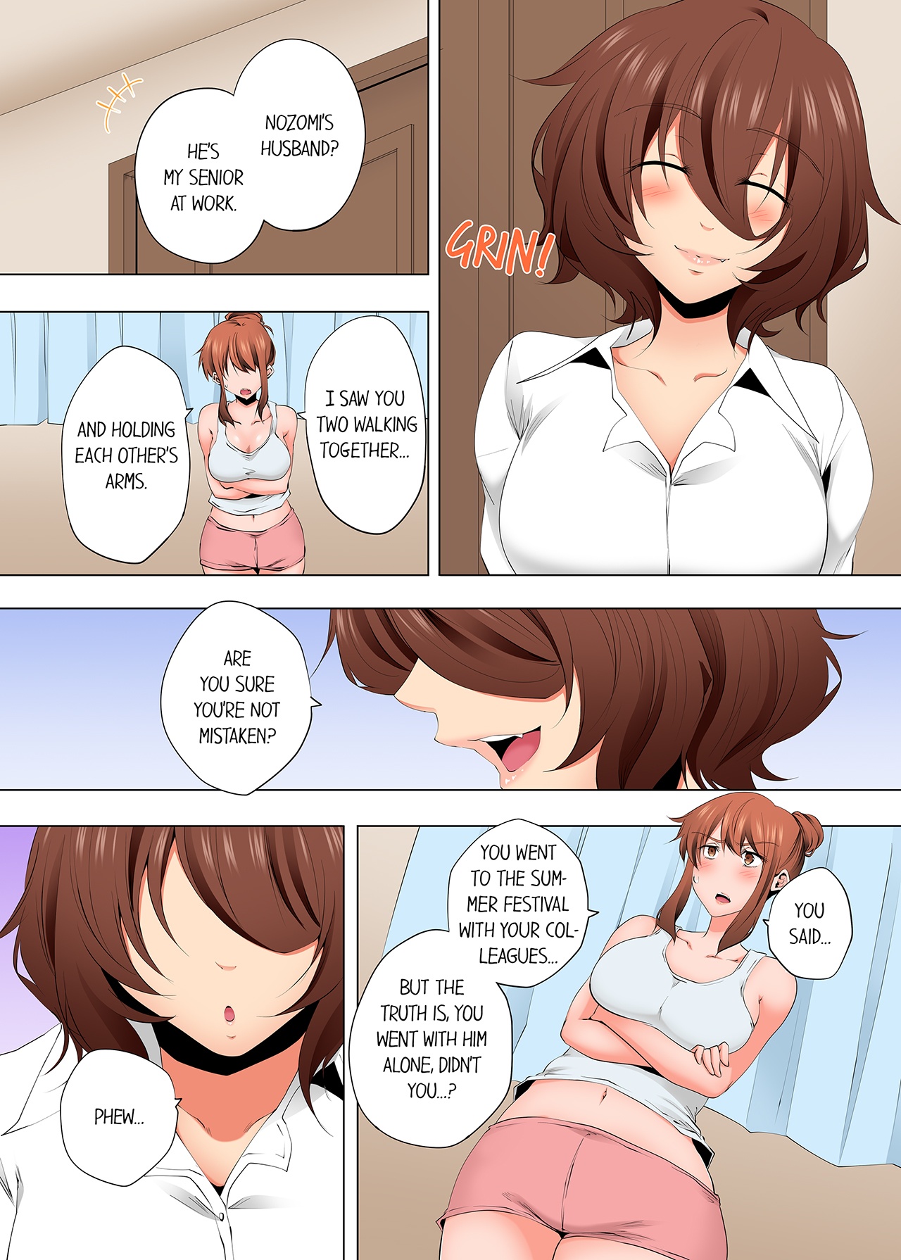 A Sexless Wife Finds Pleasures in a Sexual Beauty Treatment and Cums Again and Again Chapter 119 - Page 1