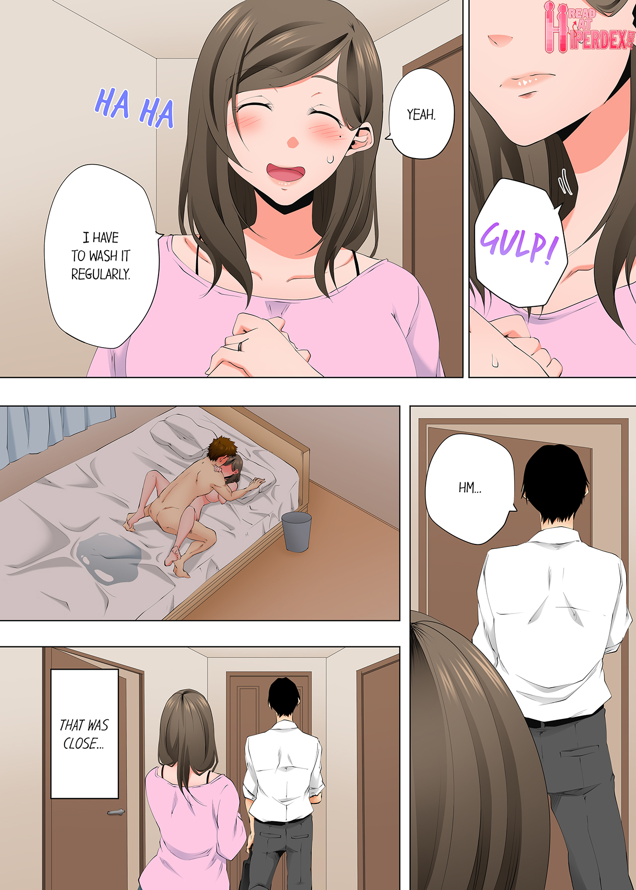 A Sexless Wife Finds Pleasures in a Sexual Beauty Treatment and Cums Again and Again Chapter 127 - Page 1